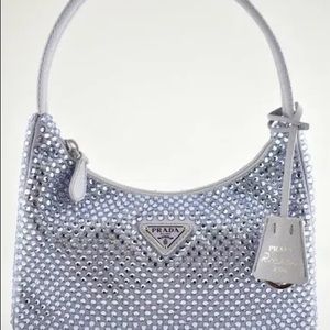 Prada Crystal Re-Edition in Purple/ Glycine